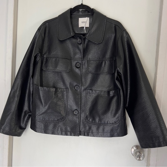 Lina leather jacket - Picture 1 of 8